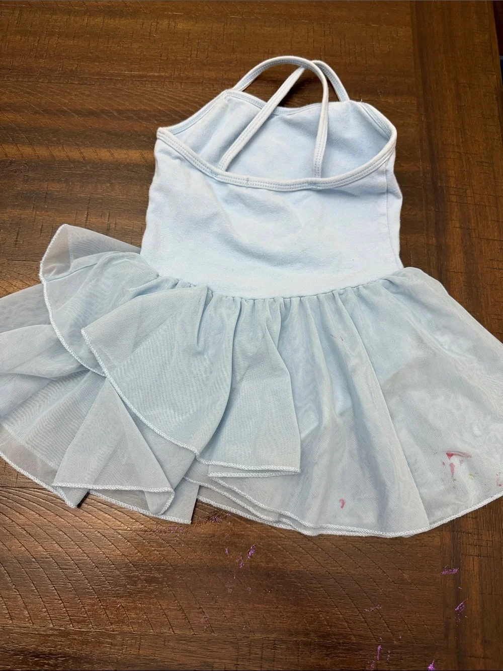 Light Blue Tulle Ballet Dress for Kids